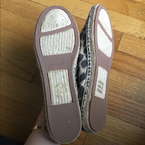 NEW J.Crew Leopard Espadrilles - Picture 8 of 8